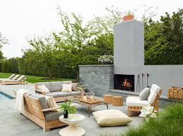 Uyutnaya Sovremennaya Klassika V Prigorode Nyu Jorka Foto Idei Dizajn Outdoor Design Backyard Contemporary Outdoor
