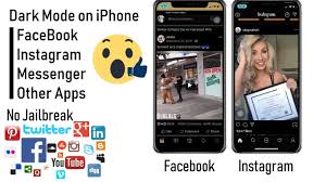 Dark mode is becoming a norm for any mobile app, web app or website. Ios 14 How To Enable Dark Mode In Facebook Instagram Iphone 2021