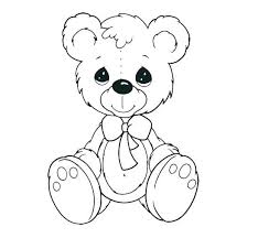 أجمل رسومات دب للتلوين جاهزة للطباعة بفبوف Teddy Bear Coloring Pages Bear Coloring Pages Teddy Drawing