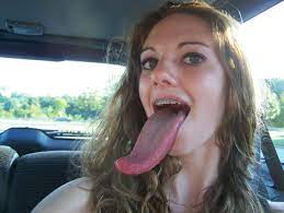 Long tongue slut . Porn Images.
