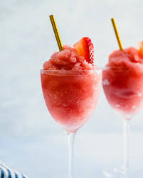 Any of a genus (rosa of the family rosaceae, the rose family) of usually prickly shrubs with pinnate leaves and showy flowers having five petals in the wild state but. Best Frose Recipe Frozen Rose A Couple Cooks