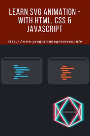 Learn Svg Animation With Html Css Javascript Svg Animation Web Development Programming Web Development Design