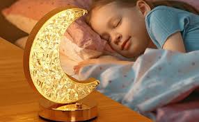 Buy Harions Half Moon Crystal Touch Sensor LED Light with 3 Colors