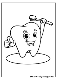 Valentine's day emphases love of all kinds. Tooth Coloring Pages Updated 2021