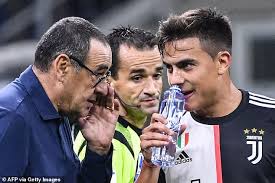 They already secured the serie a title. Maurizio Sarri Plays Down Importance Of Juventus Going Top Of Serie A After Beating Inter Milan Daily Mail Online