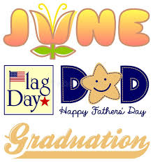 June Events Clip Art Set Eps Illustrated Headlines For June Events Including Fl Ad Set Eps Illustrated Art Clip Art Months In A Year Art Classroom