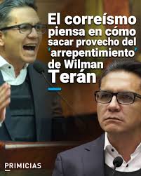 La bancada de la Revolución Ciudadana niega que brinde apoyo a Wilman Terán  en los procesos penales. Construye cree que hubo un acuerdo para "ensuciar"  a la Fiscalía en el juicio político.