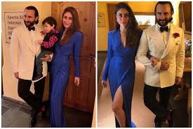 The Royal Pataudis Kareena Saif Taimur Look Absolutely Classy And Chic For Their New Year Party Hungryboo New Years Party Elegant Dresses Classy Classy