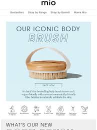 What is beauty without bunnies? Mio Skincare Our Iconic Body Brush Is Now 100 Vegan Friendly Milled