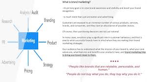 Learn how to help your business establish a digital presence through the effective use of the content, images. Brand Management Online Presentation
