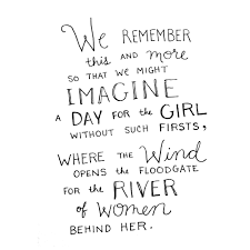 The nation has just been through a bitter election. Day Of The Girl 2017 She S The First