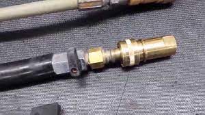 Depending on the exterior of your house, you may need to use a certain type of pressure washer to match the housing materials to the right water pressure levels. Create Your Own Small Sprayer End For Inline High Pressure Hose Youtube