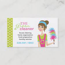 This sleek and modern card case is perfect to. Eco Friendly Cleaning Services Business Cards Zazzle Com