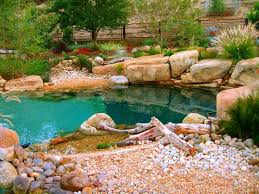 Natural Style Poolscape Garden Design