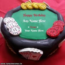 You can write your name on any birthday cake to make everyone's birthday special. Birthday Cake With Name Edit