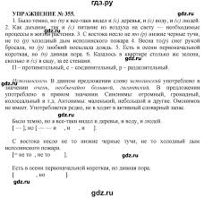 гдз по русскому языку 7 класс пименова еремеева купалова практика Gdz Uprazhnenie 355 Russkij Yazyk 7 Klass Praktika Pimenova Eremeeva