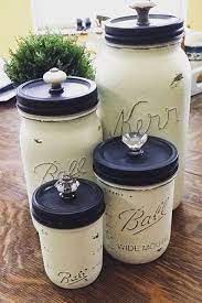 2013 Mason Jar Crafts Diy Kitchen Canisters Diy Mason Jar Decorations