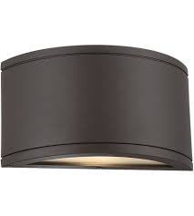 Wac Lighting Ws W2610 Bz Tube Led 5 Inch Bronze Indoor Outdoor Wall Sconce