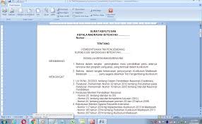 Maybe you would like to learn more about one of these? Contoh Sk Tim Pengembang Kurikulum Sekolah Madrasah Antapedia Com