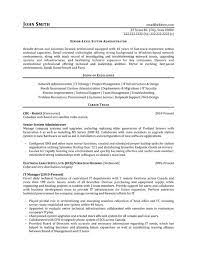 Senior System Administrator Resume Sample Template