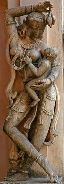 Mother And Child Indian Sculpture India Art Ancient Indian Art