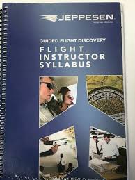 Jeppesen Gfd Flight Instructor Cfi Syllabus P N 10001865