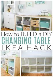 Make A Diy Changing Table With This Ikea Hack Diy Changing Table Baby Nursery Diy Baby Changing Table