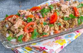 Salade Froide Aux Lentilles Verts Amour De Cuisine Salade De Lentilles Salade De Lentilles Au Thon Salade