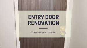 Maybe you would like to learn more about one of these? Apartment Entry Door Renovation Don T Buy New Refinish Nelcos