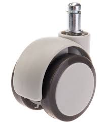 Heavy duty rubber swivel plate casters are perfect for use on desks, chairs, tables, stools, toolboxes and more. China White Colour Auto Brake Pu Caster Wheel Office Chair Castors China Caster Castor