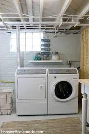 Moisture is a major concern with laundry room floors. Laundry Room Makeover Do You Feel Like You Are Always Doing Laundry I Know I Do And My Basement Laundry Room Makeover Basement Laundry Basement Laundry Room