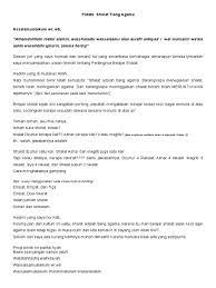 Pidato Spks Sholat Tiang Agama Docx