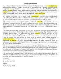 The observation of 31 august as malaysia's national day is the cause of some controversy, due to calls to prioritize the celebration of hari malaysia (malaysia day) on 16 september instead. National Day Celebration Malaysia Entertainment General