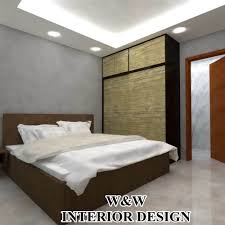 Interior sederhana dengan bak #kamar mandi #minimalis #desain. Jual Desain Interior Kamar Tidur Apartemen Baywalk Minimalis Harga Murah Kab Tangerang W W Design Tokopedia