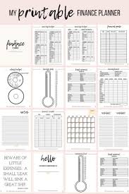 Personal Finance Planner Printable Budget Planner Debt Tracker Savings Tracker Expense Tracker Bill Tracker Finance Printable Budget Planner Printable Finance Planner Budgeting Money