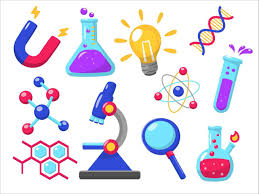 Set of science elements vector illustration with colorful hand-drawn style  isolated on white background 17128723 Vector Art at Vecteezy