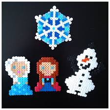 Le repassage doit être effectué par des adultes à cause des hautes températures! Anna Olaf Et Elsa En Perles A Repasser Diy Frozen Testinaute Home