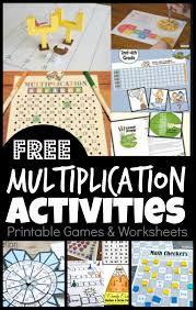 Our math worksheets cover important math topics such as: Free Printable Multiplication Games And Activities