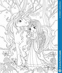 He picks up a pencil or brush and draws scribbles on a after downloading the unicorns coloring pages for your child, you can plunge him into the world of magic and fairy tales. Unicorn And Fairy Coloring Page Novocom Top
