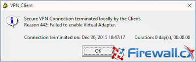 Download the cisco anyconnect vpn client. Install Fix Cisco Vpn Client On Windows 10 32 64 Bit Fix Reason 442 Failed To Enable Virtual Adapter