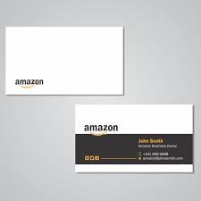 It offers household and entertainment benefits such as prime video, prime music, amazon fresh, prime now, and prime reading for use at home. Business Card Design For Amazon Business Owner Business Card Contest 99designs