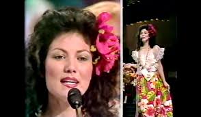 Dina Reyes Salas models fashion collection for Continental Air Micronesia  magazine in Guam