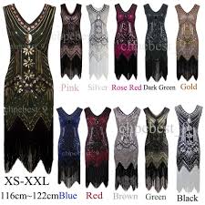 Details About Gatsby 1920s Flapper Dress Prom Bridesmaids Dresses Women S Clothing Plus Size