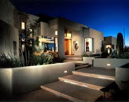 Outdoor Night Lighting Really Adds Drama To Our Design In Desert Mountain Scottsdale Green Wall Design Residential Design Overhead Hanging Lights