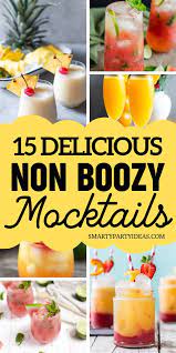 15 Best Easy New Years Eve Mocktails Smart Party Ideas Alcohol Free Drinks Drink Recipes Nonalcoholic Mocktails