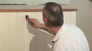 How To Color Wood Panelling Painting Over Paneling Painting Wood Paneling Basement Wall Colors