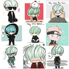 (blackswan jk prints (available in my store) are used for size comparison) ** Min Yoongi Image 4115951 On Favim Com
