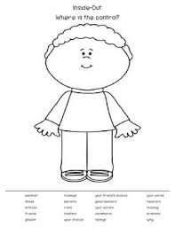 Inside Out Where Is The Control Worksheet Counseling Activities Child Therapy Social Skills Groups