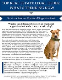 How would the applicant feel a service/companion dog could improve their life? Service Animals Vs Emotional Support Animals Eisinger Law