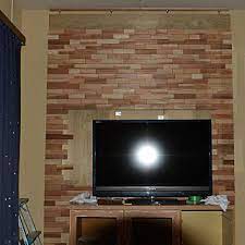 リビング ディアウォールじゃないよアジャスターだよ diy 壁 ウッドタイル などのインテリア実例 2018 01 18 22 24 59 roomclip ルームクリップ ウッドタイル インテリア 実例 部屋 インテリア